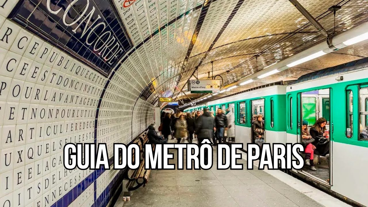 COMO ANDAR DE METRÔ EM PARIS - Guia completo com todas as dicas, passes e valores