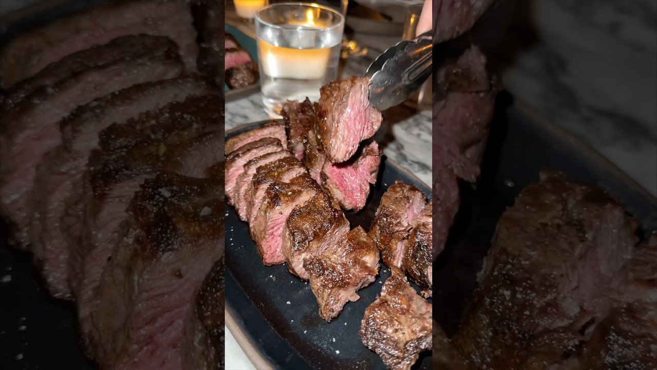 THIS is how you do dinner at The Butcher&rsquo;s Block in Long Branch, NJ #nj #steak #eatingshow