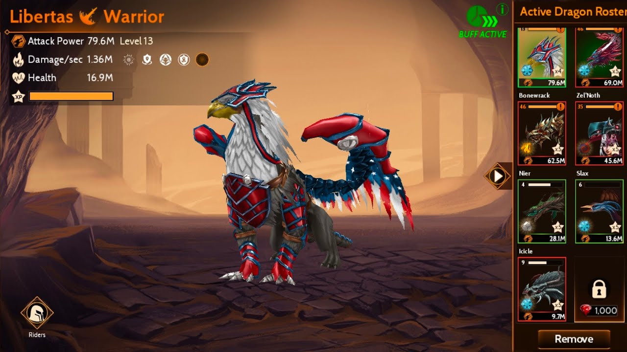 Libertas Warrior War Dragon Gameplay Android