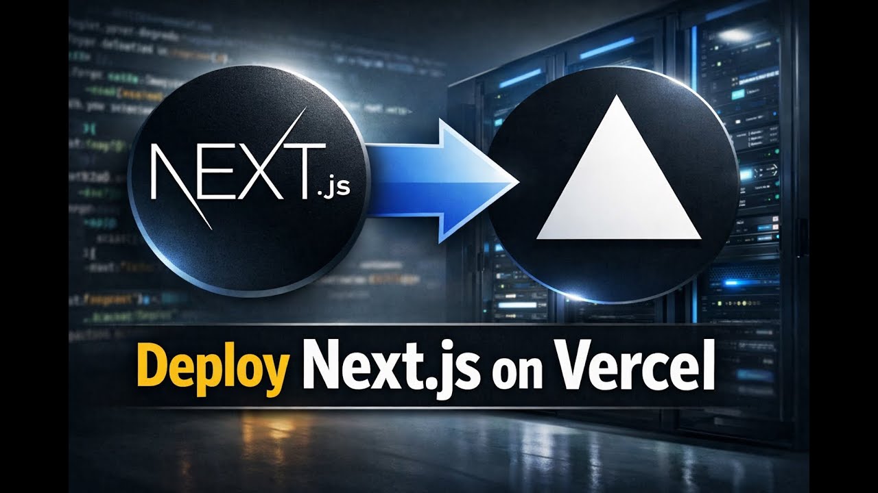 Deploy your Next.js project on Vercel (Step-by-Step ) #NextJS #Vercel #WebDevelopment #Programming