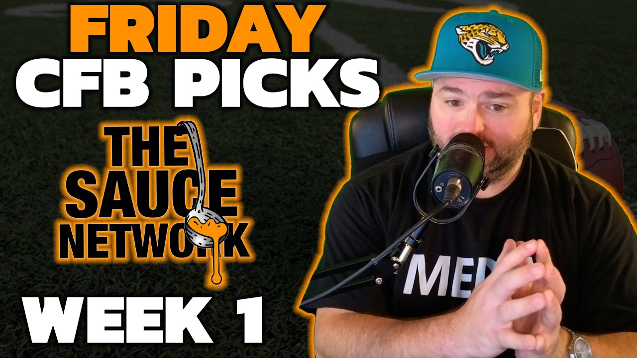 Friday College Football Picks - Week 1 with Kyle Kirms