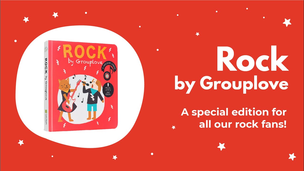 Rock by Grouplove and Cali's Books. Best musical sound book for children. #BestChildrensSongs #LOVE