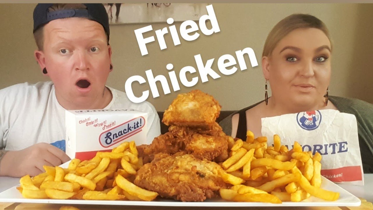 #fastfood #takeaway crispy fried chicken mukbang / 🔞 