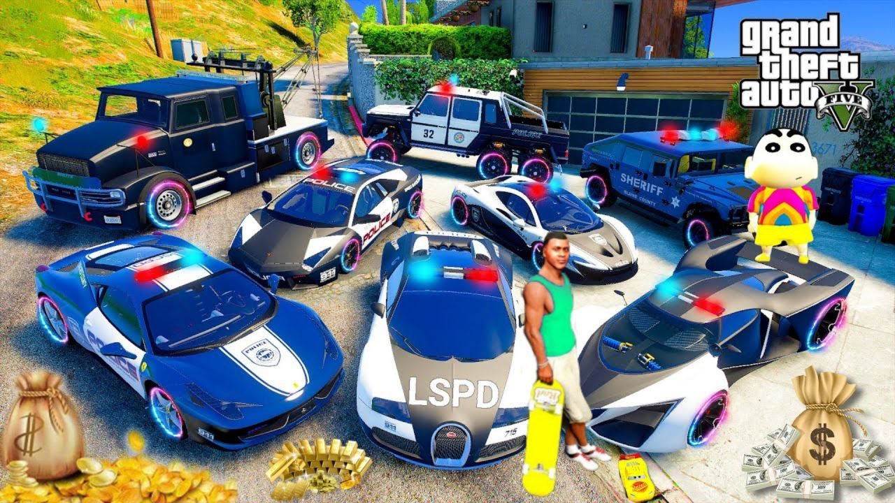 FRANKLIN TOUCH ANYTHING BECOME GOLD || EVERYTHING IS FREE IN GTA 5