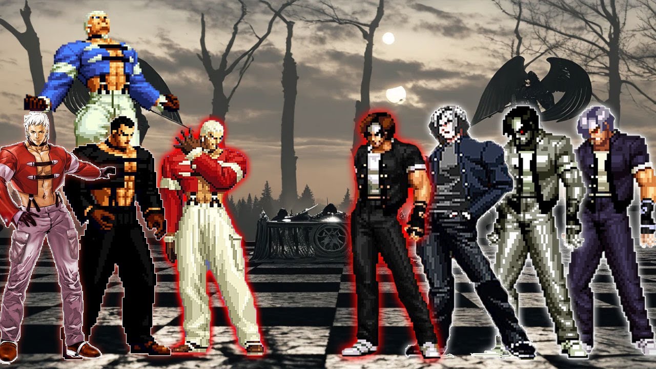 [Mugen KOF] Yashiro Nanakase TEam vs Kyo Kusanagi Team
