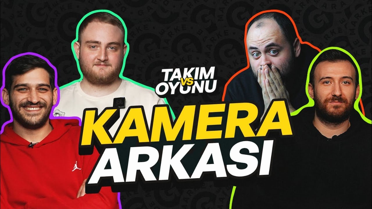 STÜDYODA EĞLENCELİ DAKİKALAR | TAKIM OYUNU KAMERA ARKASI #3