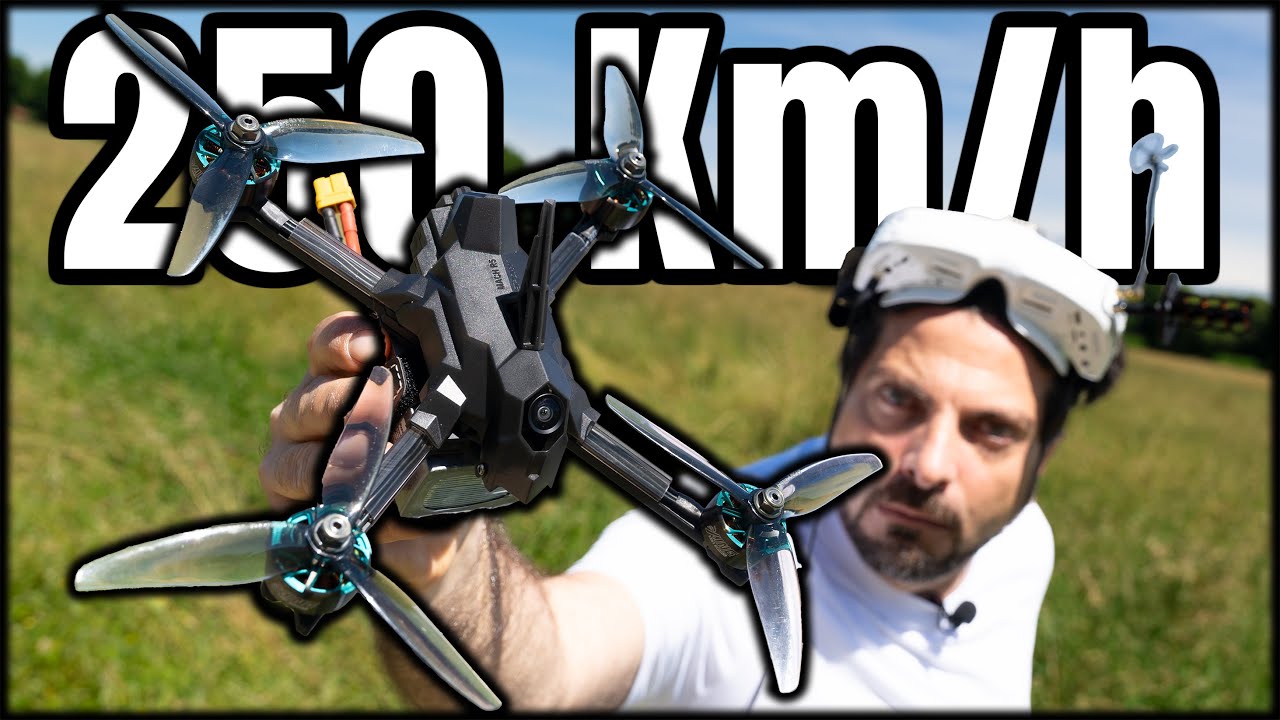A 250km/h con un Drone da 5 Pollici! iFlight Mach R5 Sport!