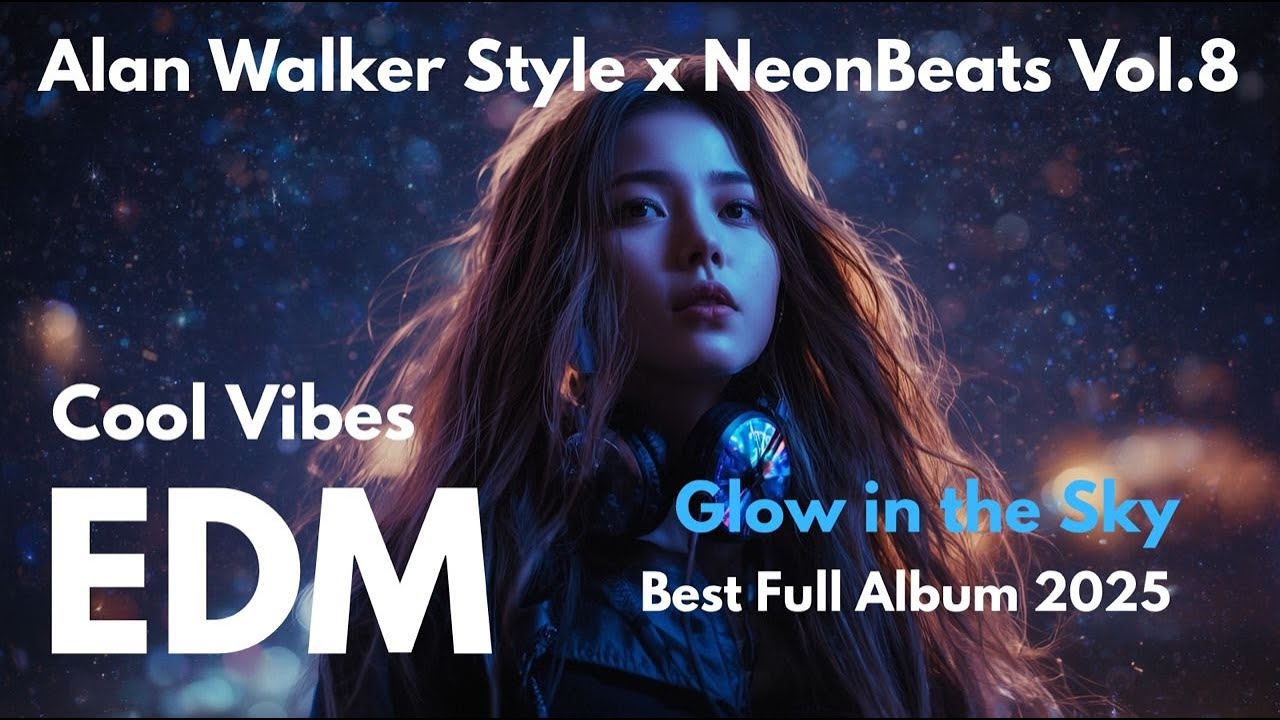 Alan Walker Style x NeonBeats Vol.8 | Cool Vibes EDM 2025 - Glow in the Sky Editoin