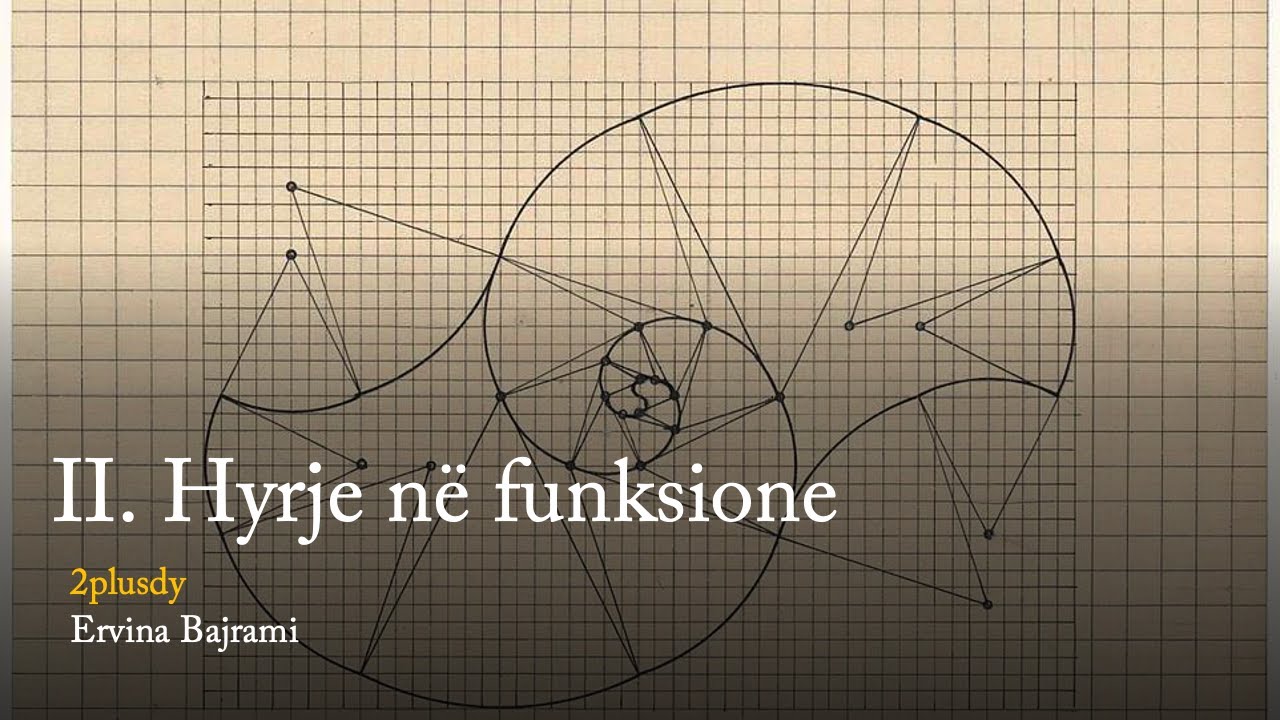 2. Hyrje në funksione: Ideja e përgjithshme e funksioneve | Funksionet Matematikore