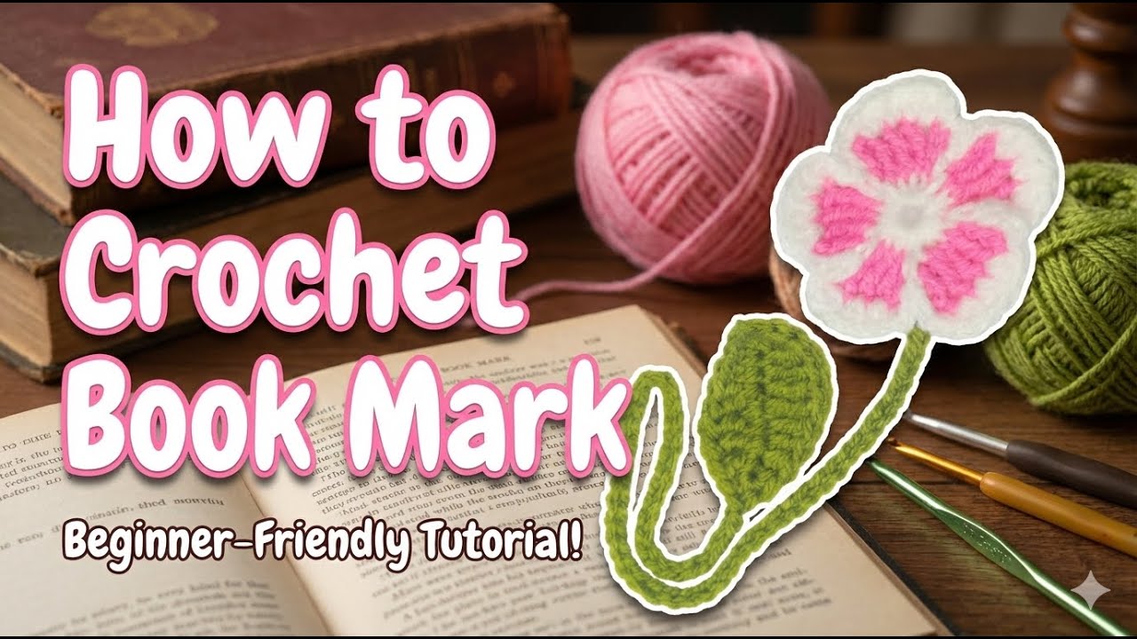 How to Crochet Book Mark