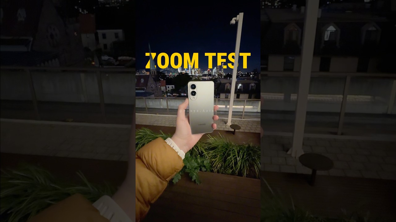 S25 Edge Night Zoom Test &mdash; Can iPhone Air 48MP Compete? #s25edge