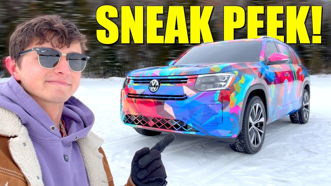 Here's The ALL-NEW Volkswagen Atlas Before You're Supposed To See It!