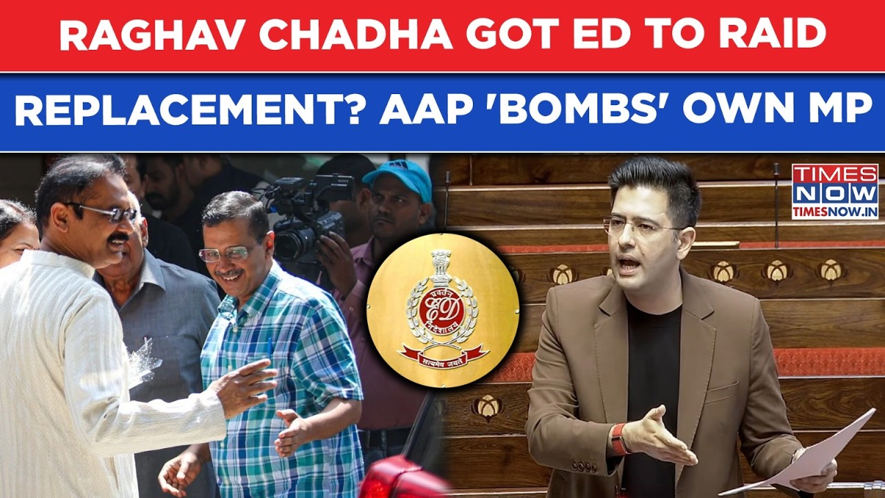 AAP's Raghav Chadha Blamed For Raid On Ashok Mittal: Team Kejriwal Attacks Own MP, Punjab CM Says...
