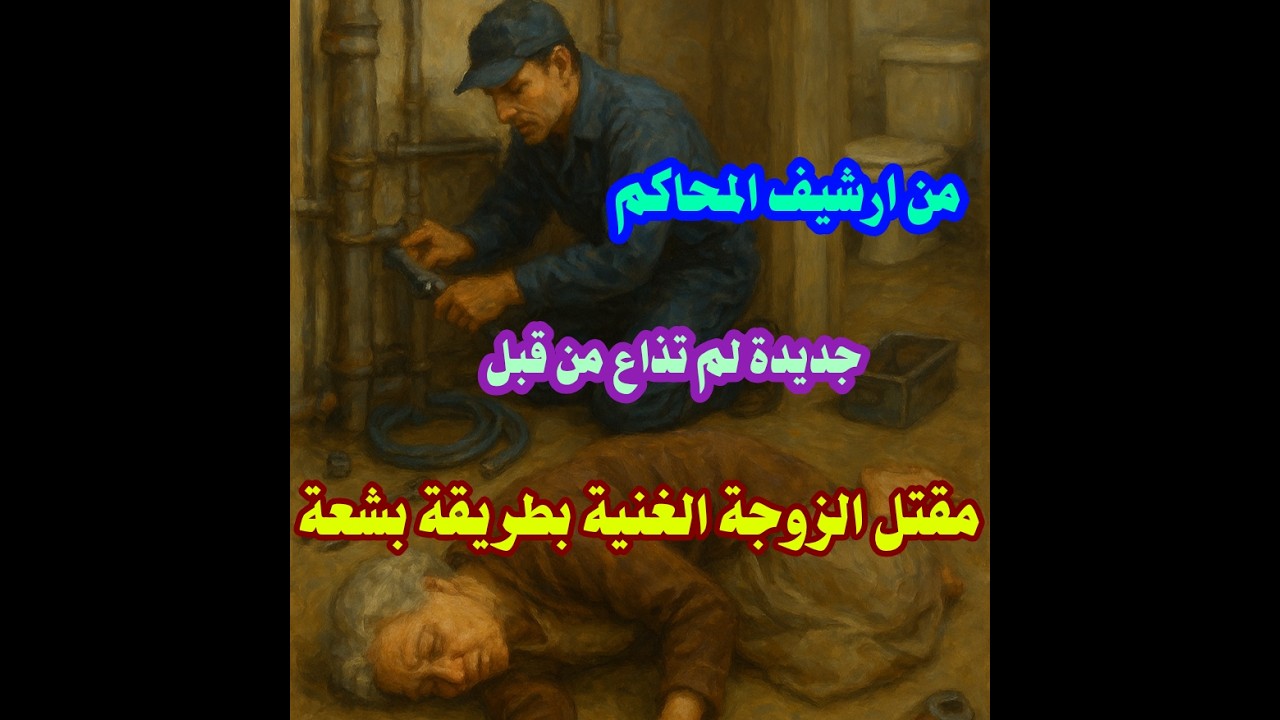 من ارشيف المحاكم حل لغز مقتل الزوجة الغنية بطريقة بشعة