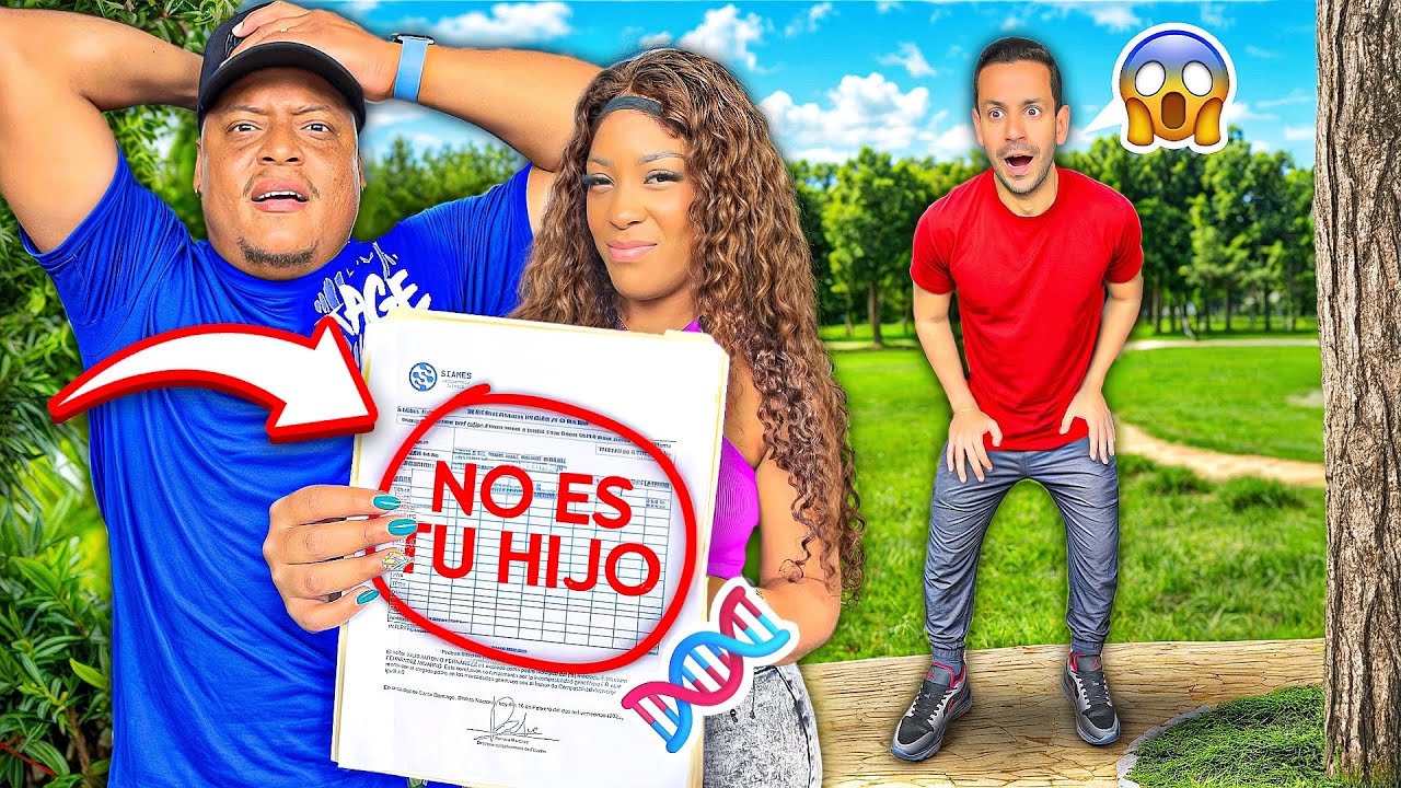 ¡NO ES SU PAPÁ! Prueba de ADN lo deja en SHOCK 😱