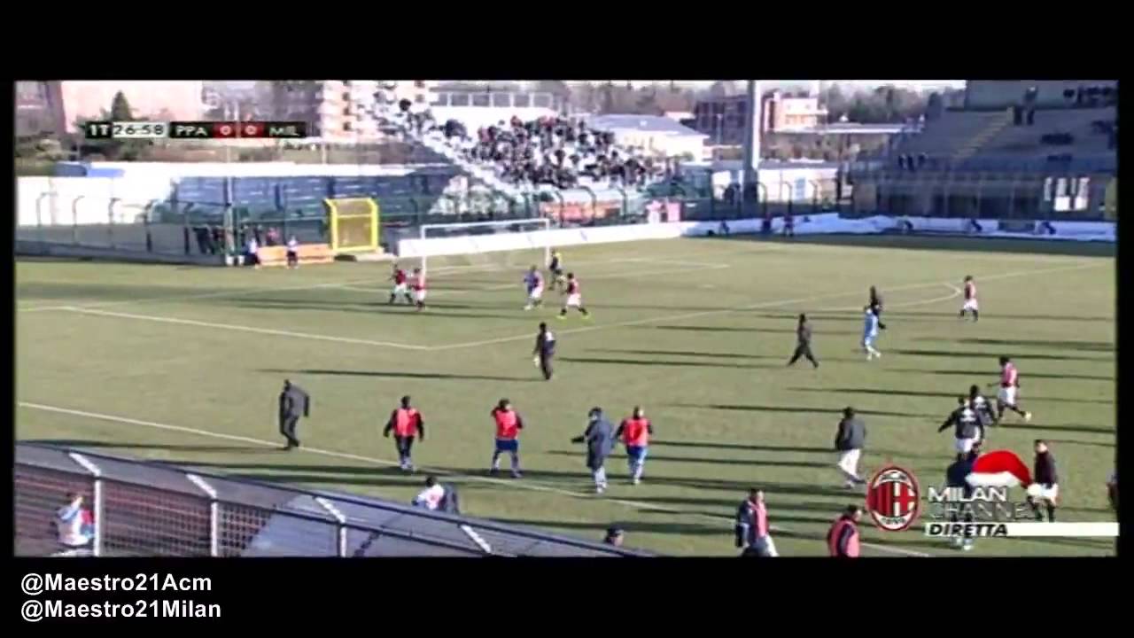 Highlights Pro Patria vs AC Milan 03-01-2013