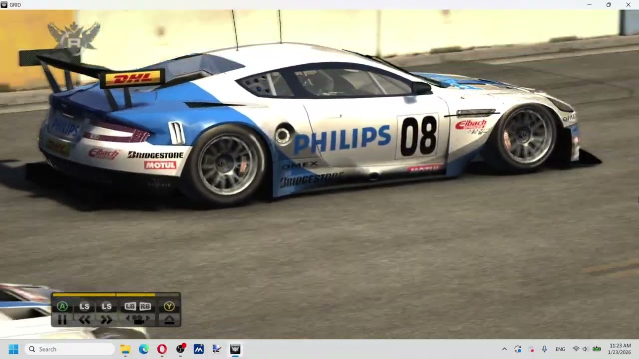 Race Driver GRID Best Replays 230 Long Beach SC ASTON MARTIN DBR9 #0 Titas Kovaliovas