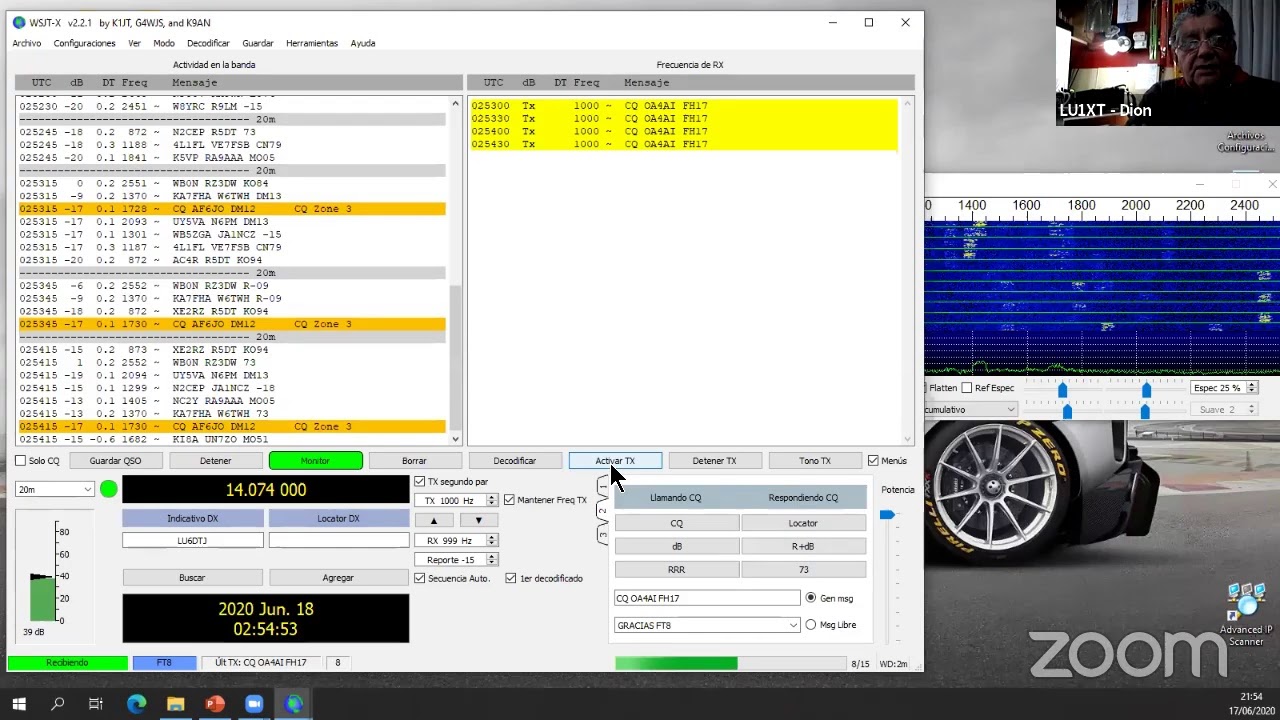 FT8/FT4 Modos Digitales (Español)