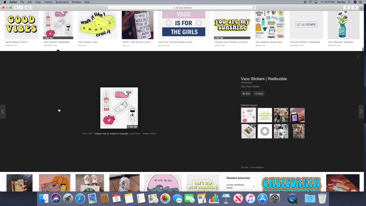 How to make DIY VSCO stickers