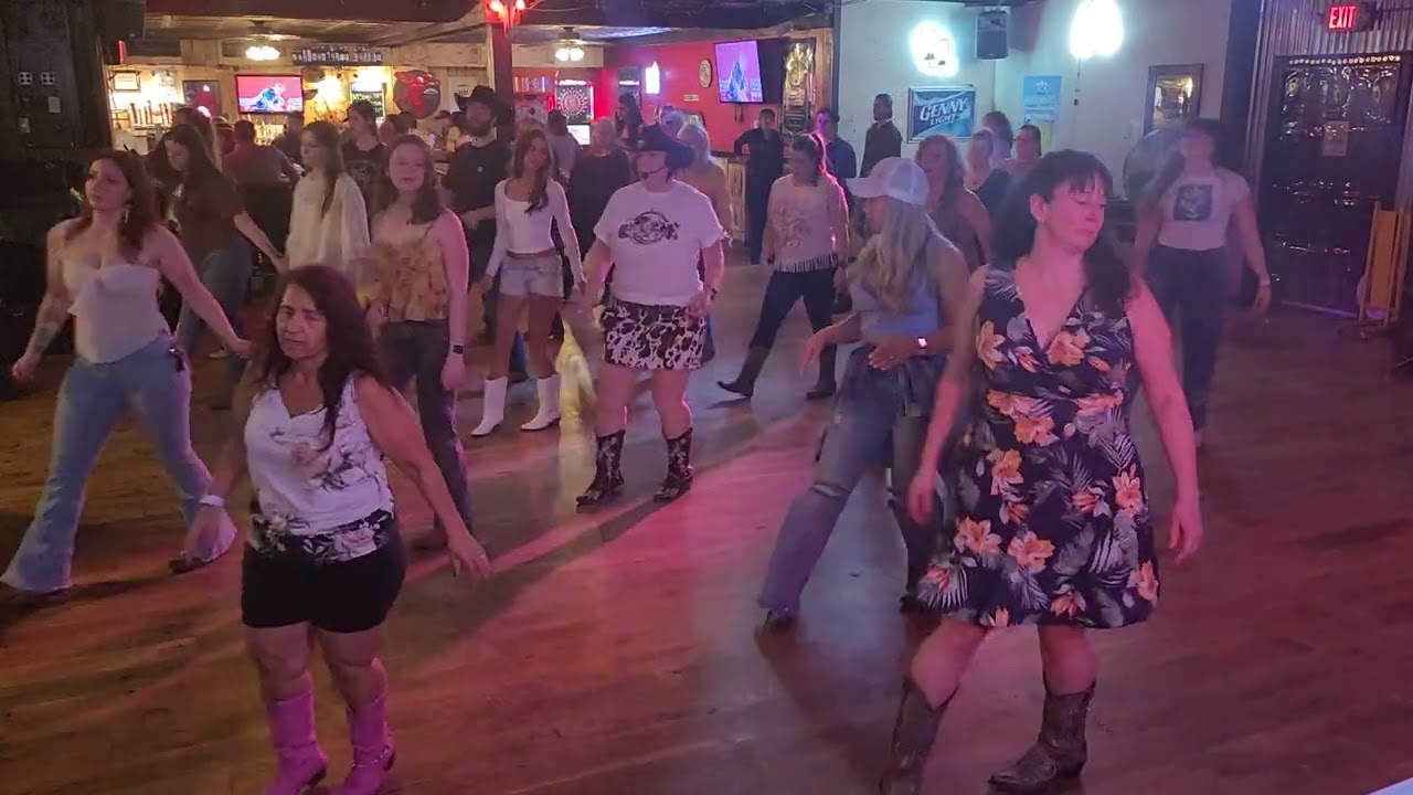 Toes - line dance demo