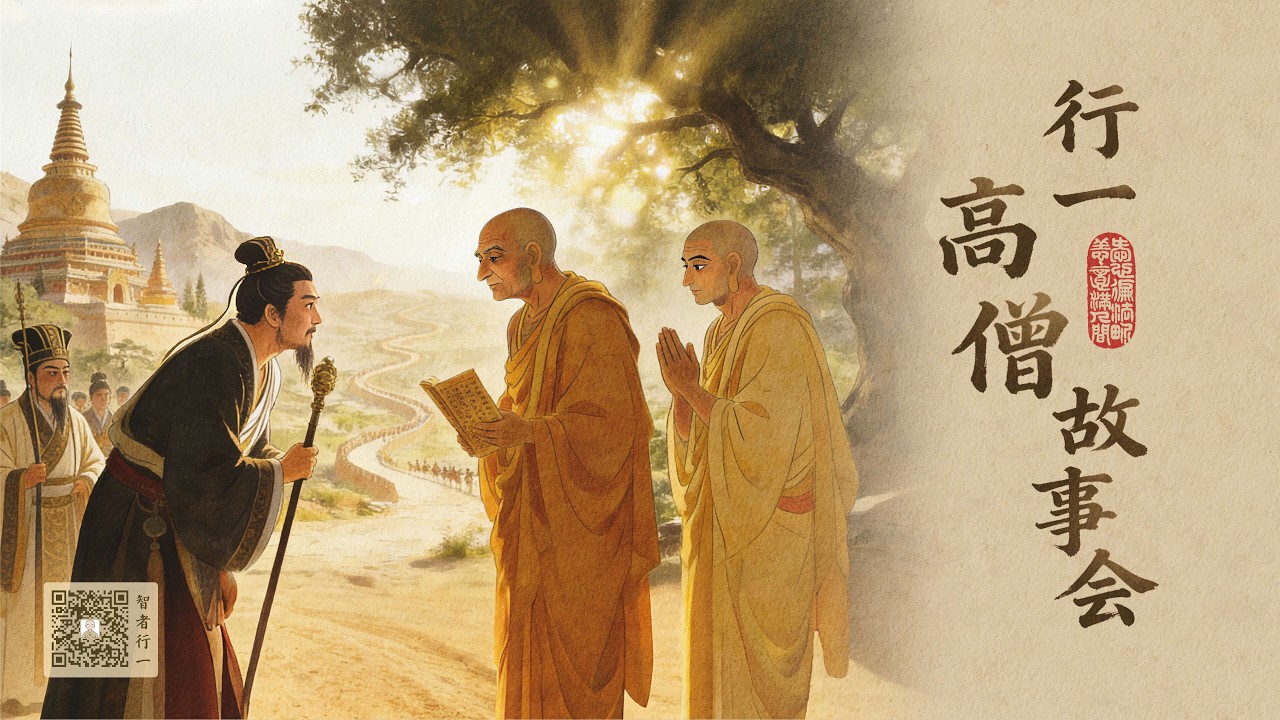 行一高僧故事會 | 劫火餘灰的啟示——「偷渡」來華的譯經巨匠竺法蘭