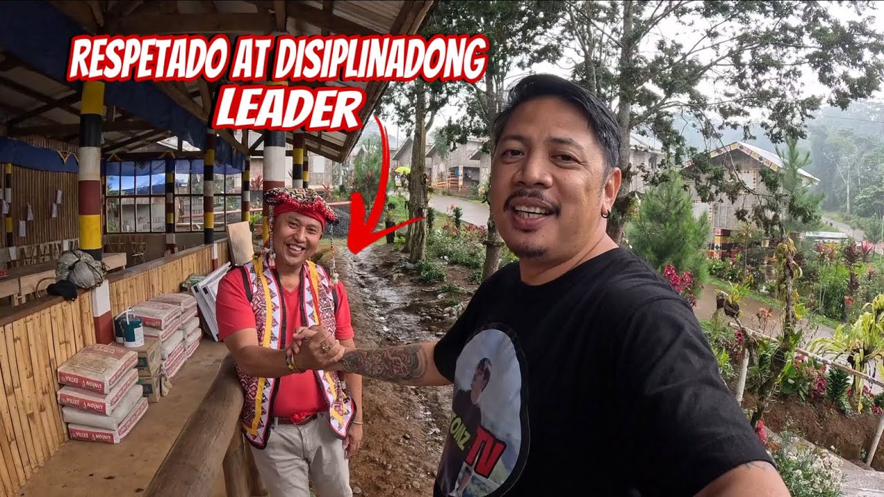 GRABE PALA ANG DISIPLINA AT RESPETO NG KANILANG LEADER NANG MGA KATUTUBO SA MINDANAO