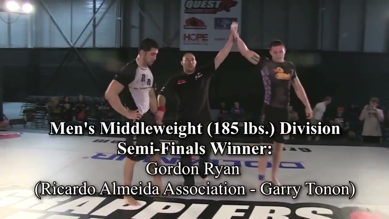 GORDON RYAN Highlights at Grapplers Quest Sponsored by XRP Army - 