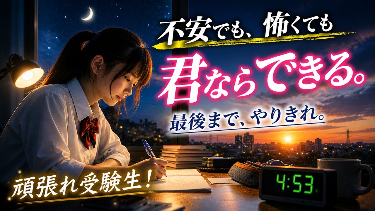 「まだ途中にいるだけ」　Rising Flag　― 大勝負に向かう君へ ―