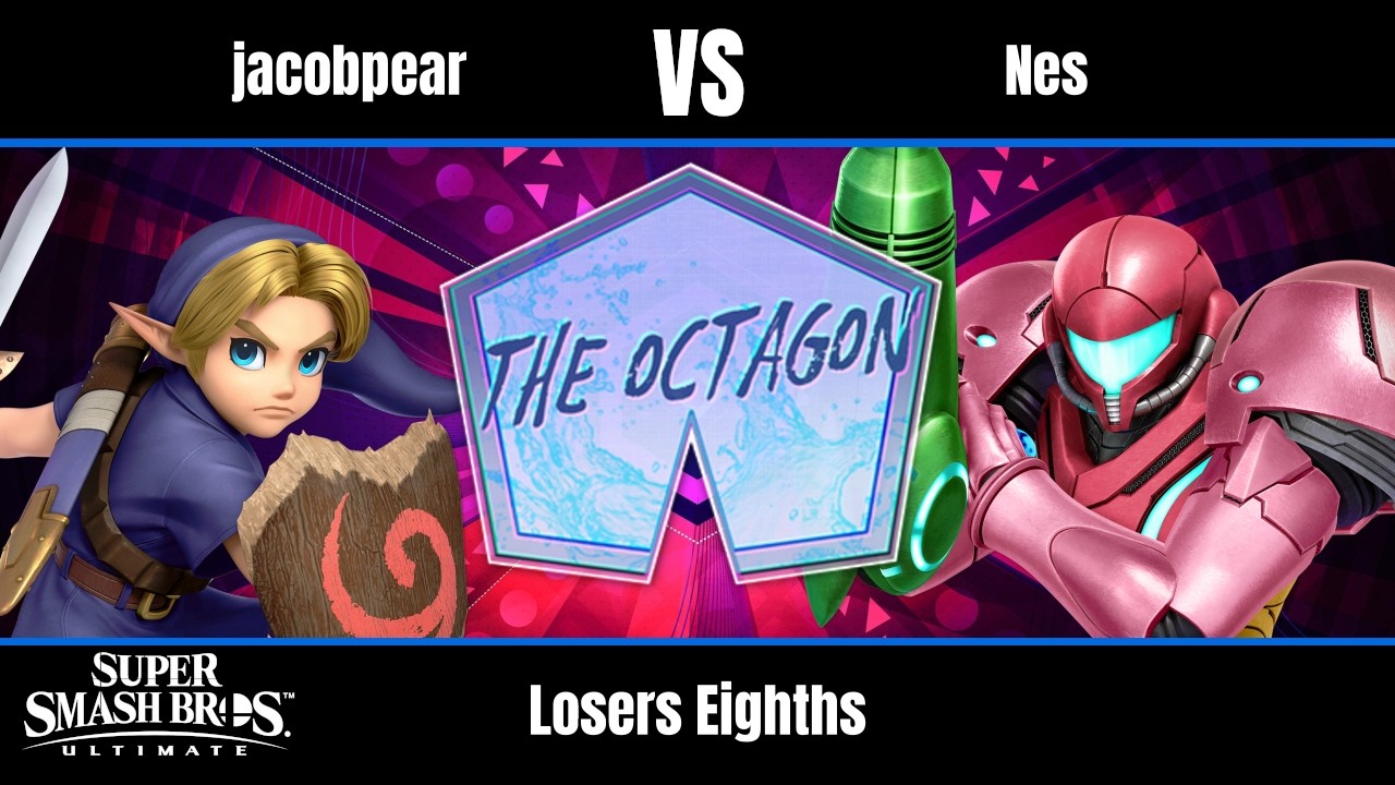 jacobpear (Young Link) vs Nes (Samus) - Ultimate Losers Eighths - Octagon #151