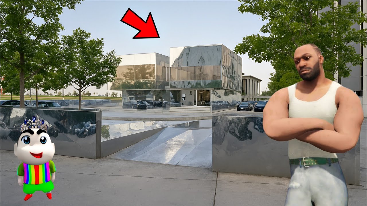 FRANKLIN AND SHINCHAN CONVERTED THEIR HOUSE INTO A DIAMOND HOUSE IN GTA 5