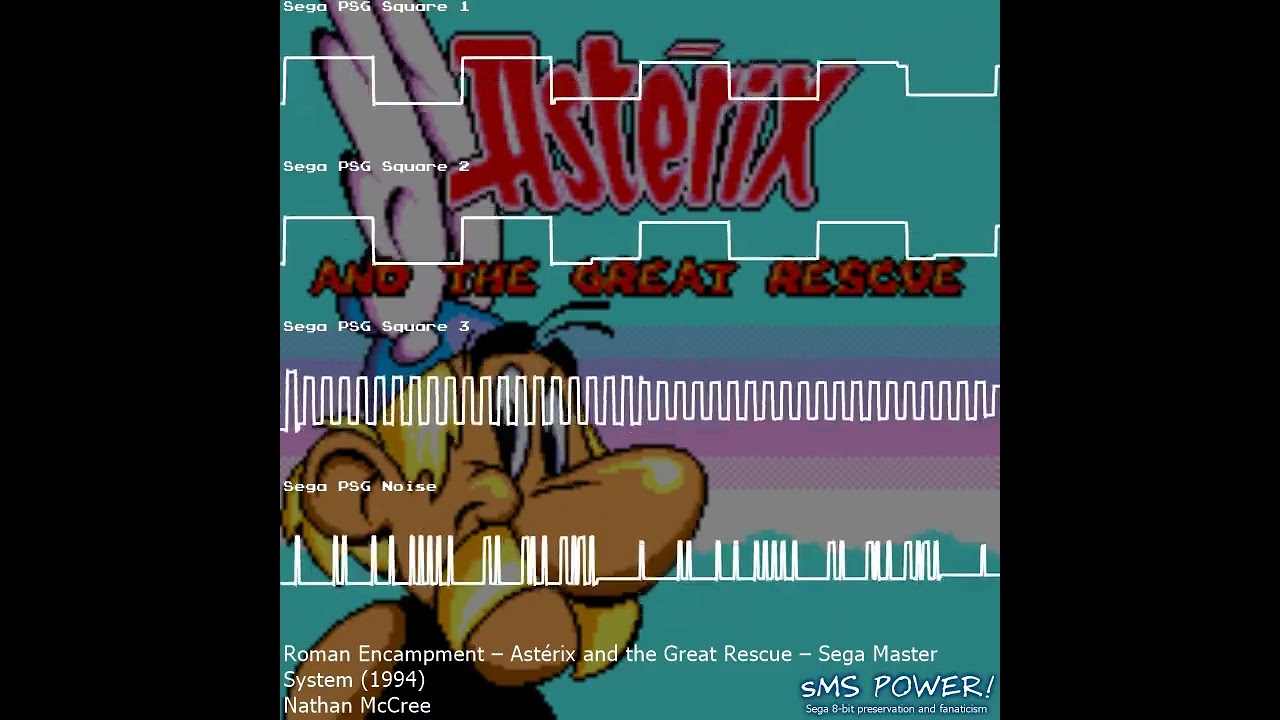 Astérix and the Great Rescue - Sega Master System - Nathan McCree