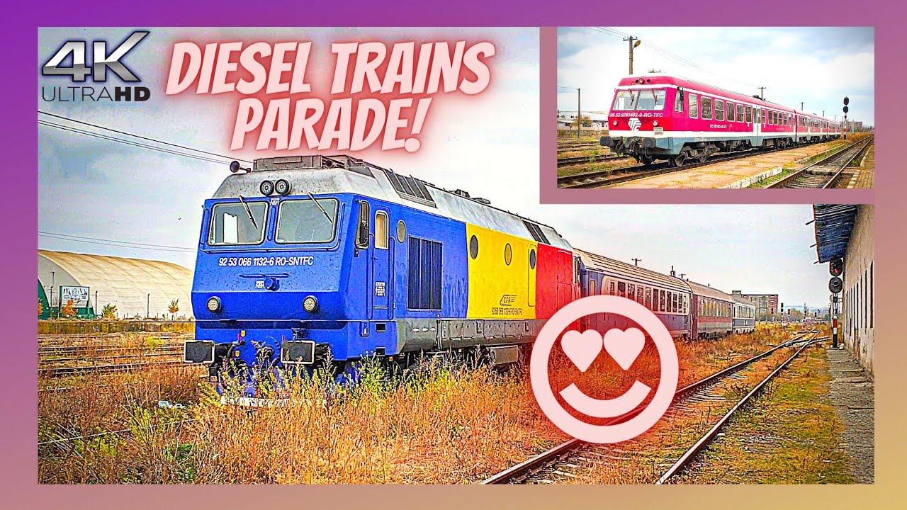 Activitate Feroviara in Gara Barlad / Railway Activity in Barlad | Trenuri Vaslui