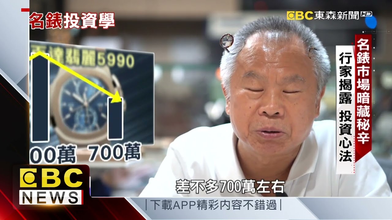 名錶市場暗藏秘辛 行家揭露 投資心法 【聚焦真相】葉雲炫