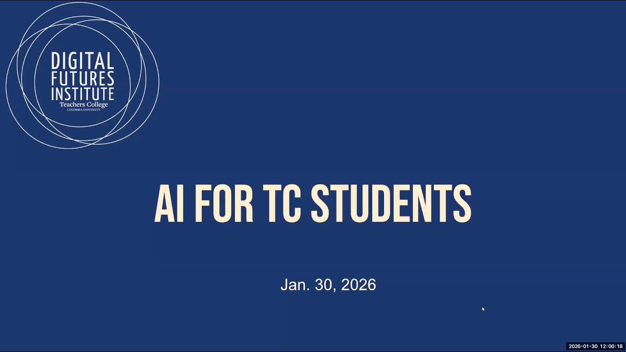 AI for TC Students
