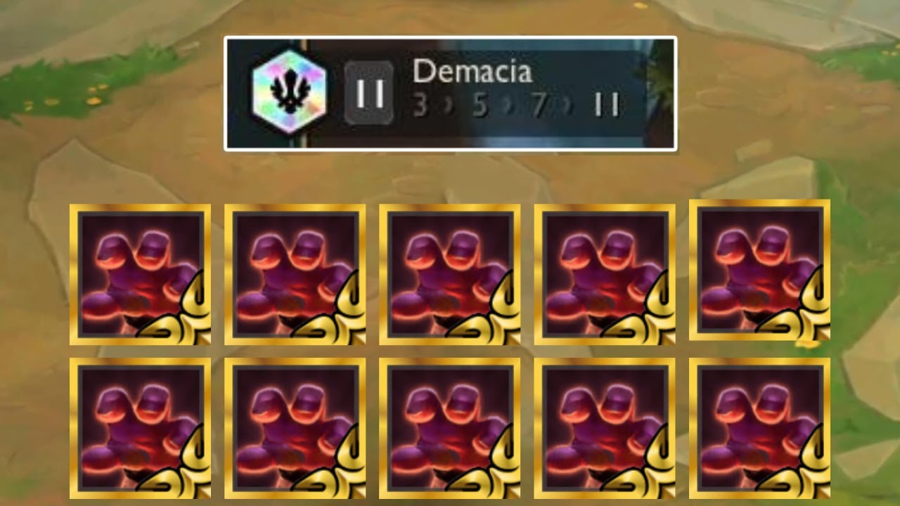 11 Demacia = Full Radiant Thief's Gloves⭐⭐⭐! TFT Set 16