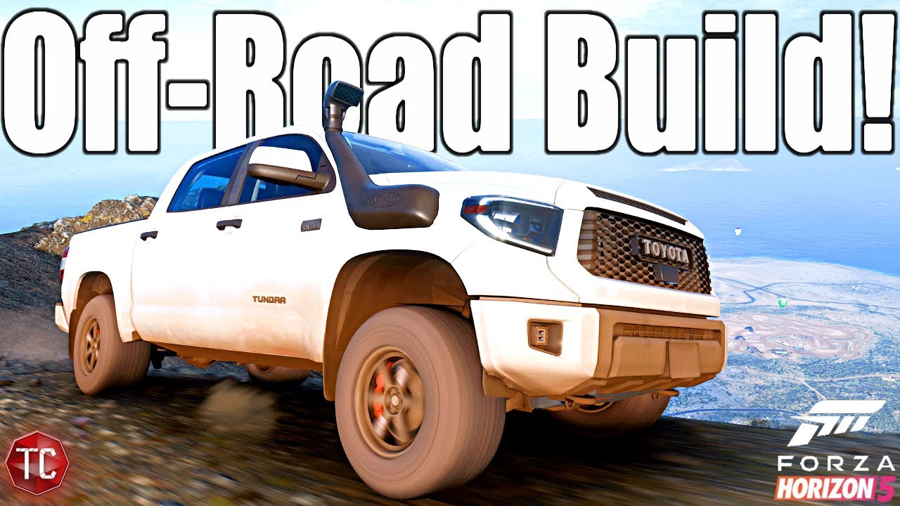 Forza Horizon 5: The NEW Toyota Tundra TRD PRO is AMAZING OFF-ROAD!! (GAS & DIESEL!)
