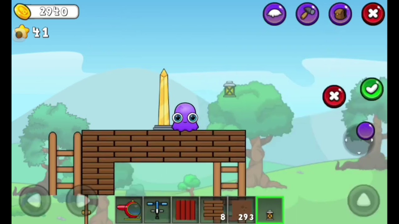 Строю балкер в игре Moy 7 (старое видео)