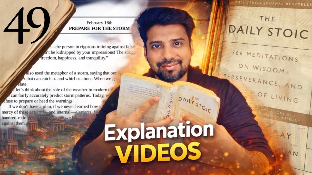 No One Tells You This About Stoicism | Day 49 of 365 | Explained in Under 3 Minutes