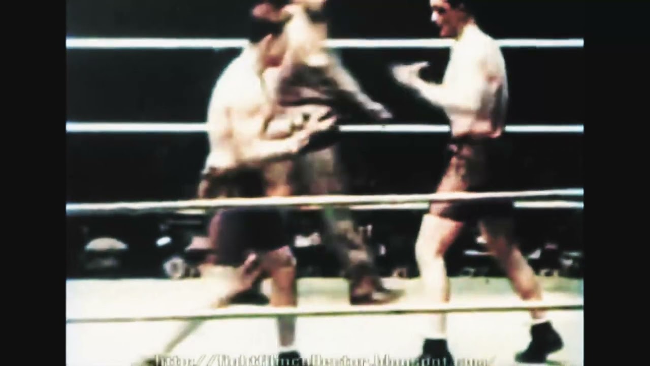 CRAZY KNOCKOUT! Jack Sharkey vs Jimmy Maloney IV (20.5.1927) - Highlights Colorized