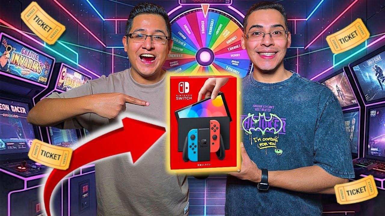 NOS GANAMOS UNA NINTENDO SWITCH CON 100,000 TICKETS 😱