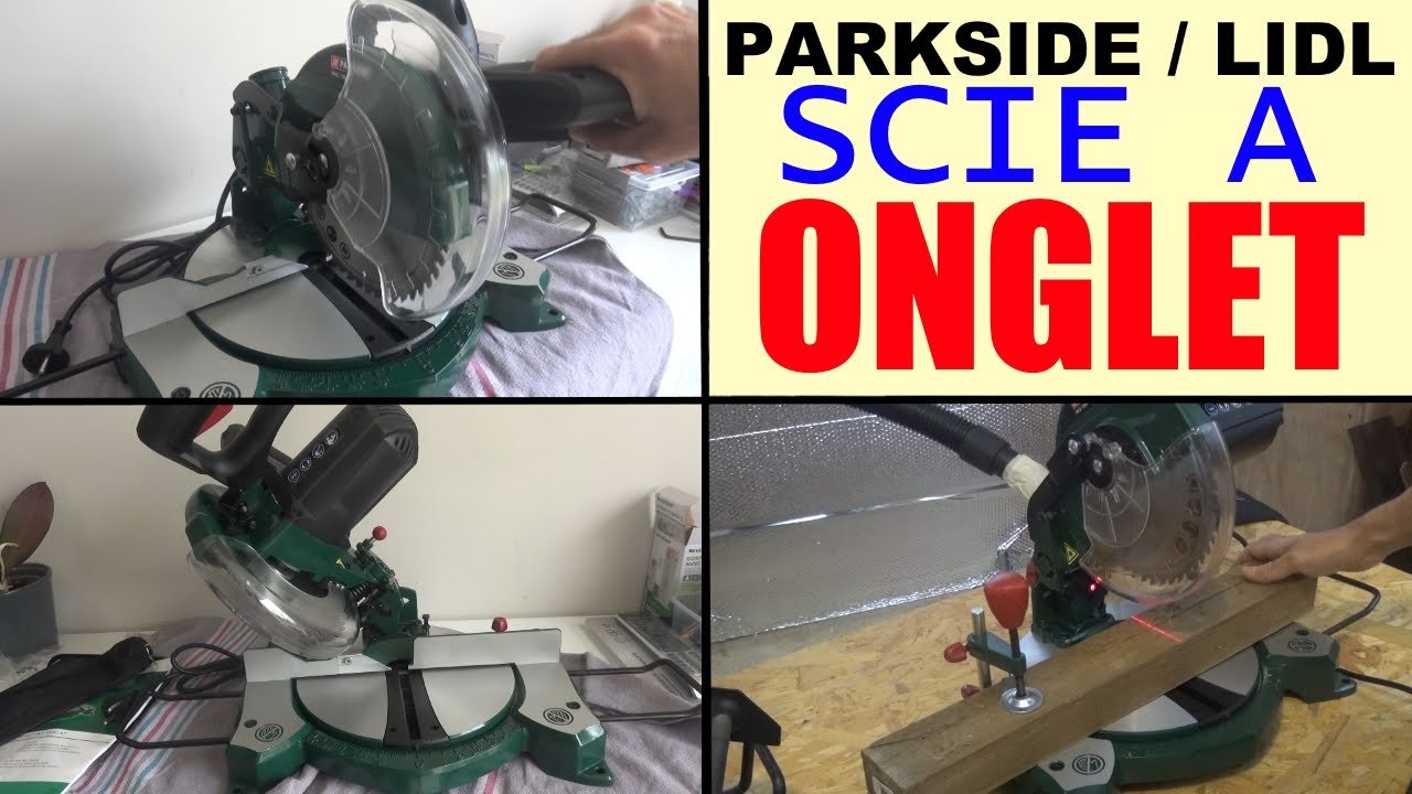 scie a onglet lidl parkside pks 1500 mitre saw - kapp- und gehrungssäge
