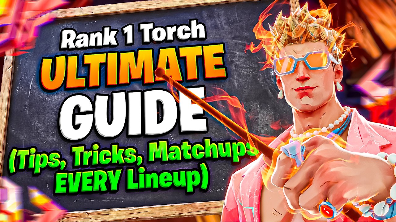 RANK 1 GLOBAL HUMAN TORCH | THE ONLY GUIDE YOU WILL EVER NEED (EVERY COMBO, LINEUP, MATCHUP)