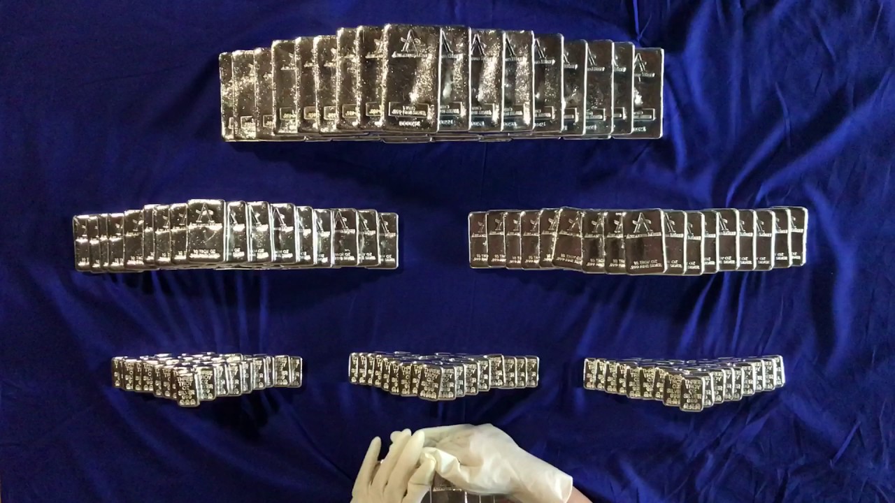 3000+ ounces of Atlantis Mint 999 Hand Poured Silver Bullion!