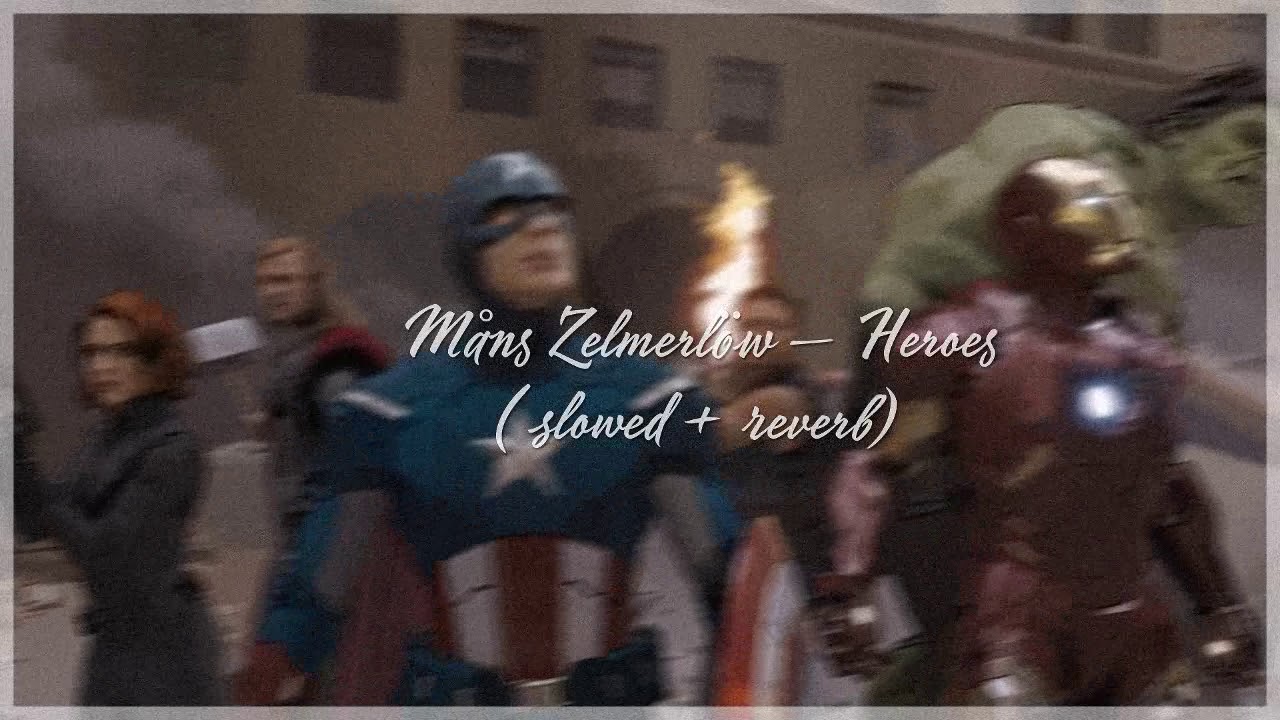 Måns Zelmerlöw — Heroes (slowed + reverb)
