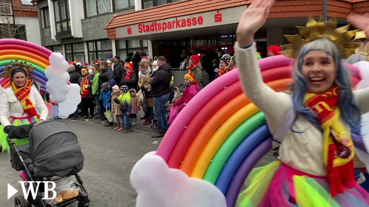 Rosenmontagsumzug in Delbrück