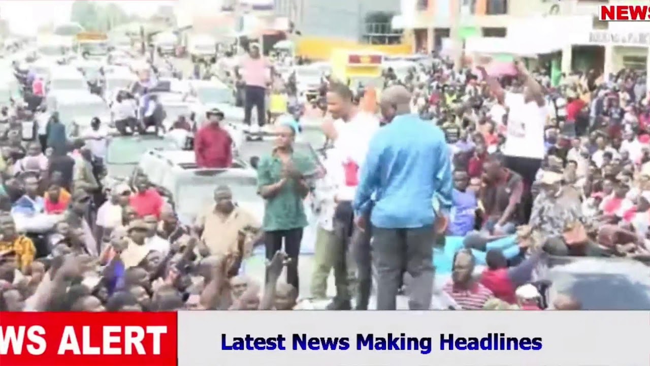LIVE: New ODM PL Oburu Odinga and other leaders in Siaya for Linda Ground rally after firing Sifuna!