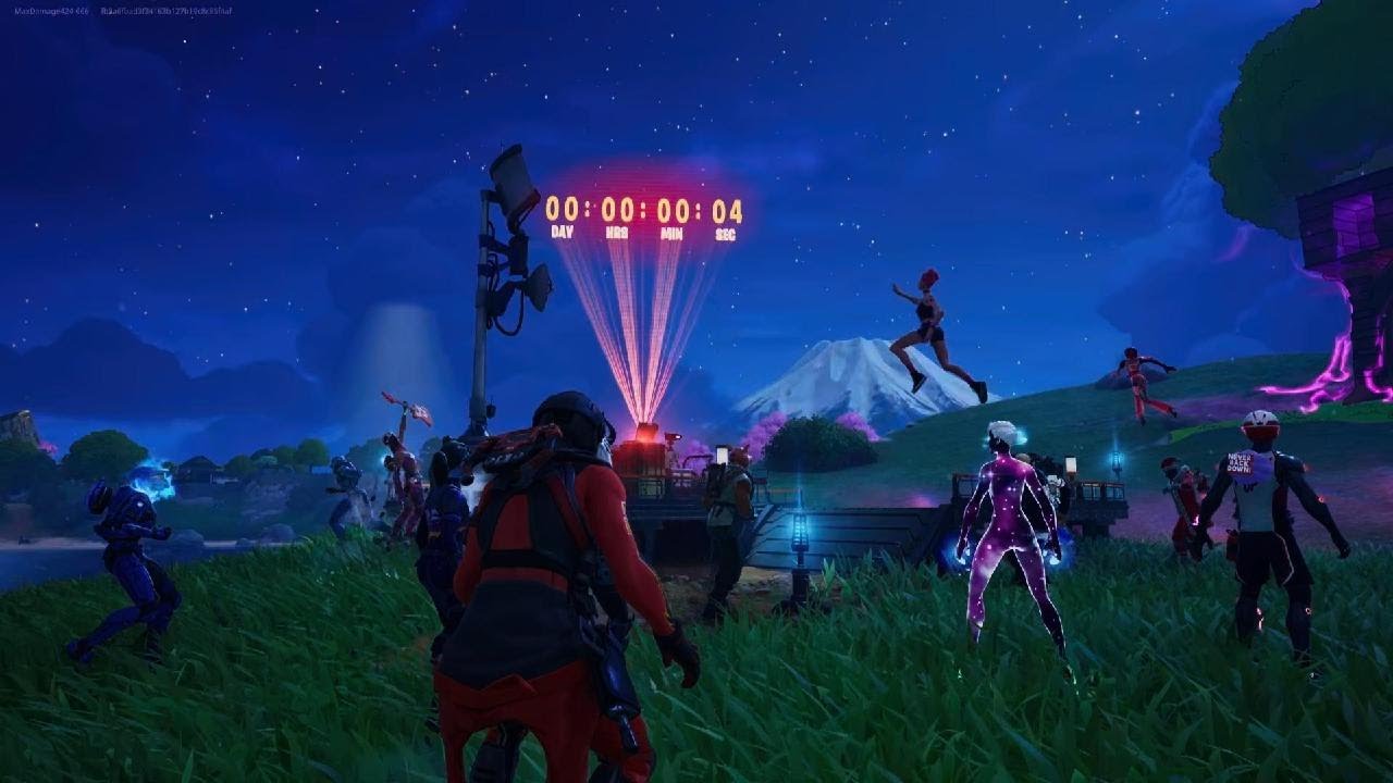 Fortnite_Live event The Simpsons (Welcome Our Alien Overlords)