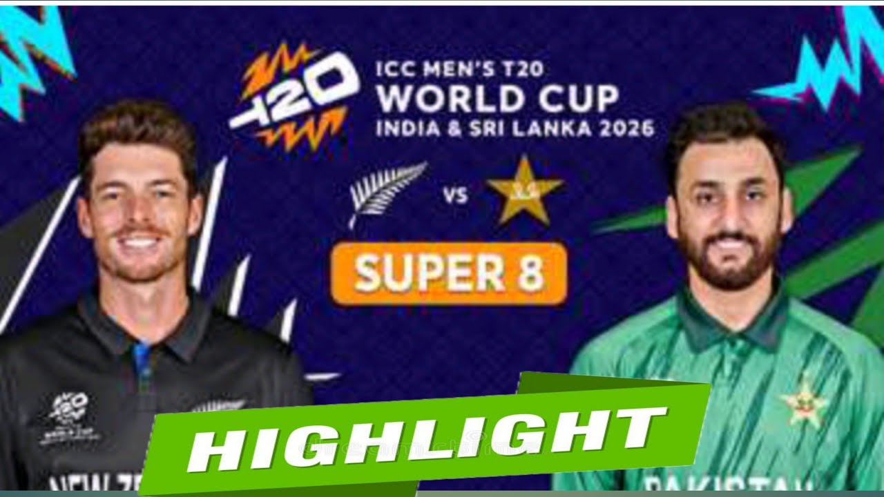 Pakistan vs New Zealand T20 Match Highlights 