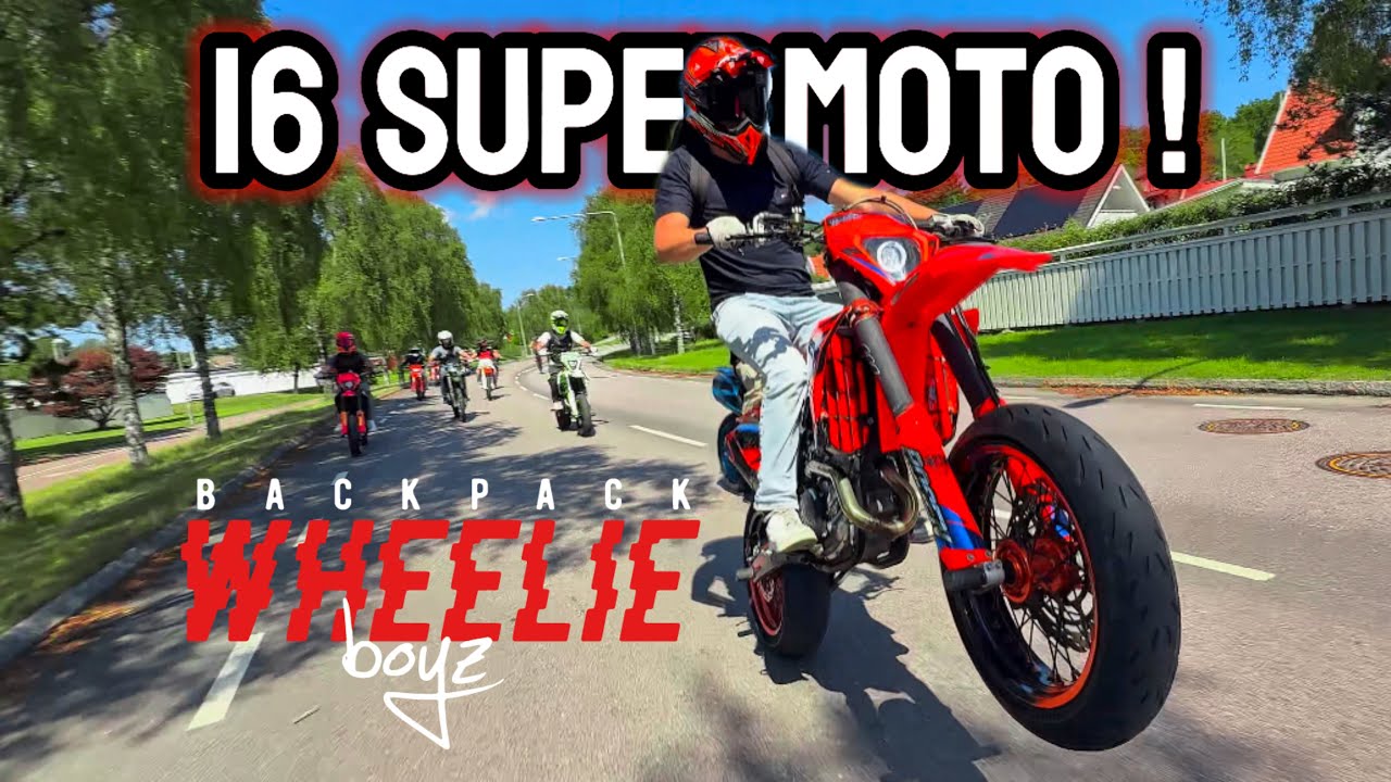 16 SUPERMOTO IN THE STREET | PT1
