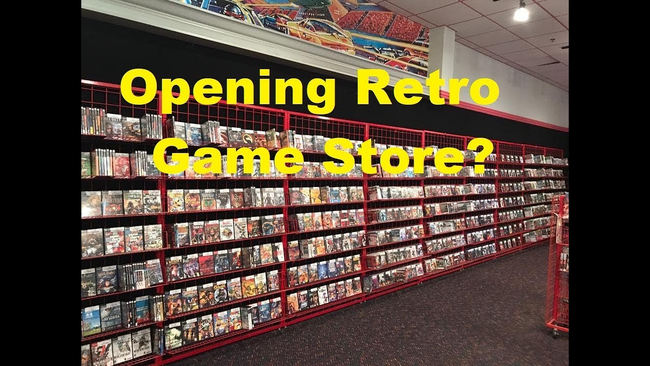Plan on opening a retro video game store?